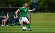 9 June 2021; Muireann Devaney of Republic of Ireland during the Women's U19 International Friendly between Republic of Ireland and Northern Ireland at AUL Complex in Dublin. Photo by Piaras Ó Mídheach/Sportsfile