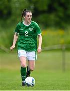 9 June 2021; Melissa O'Kane of Republic of Ireland during the Women's U19 International Friendly between Republic of Ireland and Northern Ireland at AUL Complex in Dublin. Photo by Piaras Ó Mídheach/Sportsfile