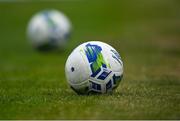 9 June 2021; A soccer ball during the Women's U19 International Friendly between Republic of Ireland and Northern Ireland at AUL Complex in Dublin. Photo by Piaras Ó Mídheach/Sportsfile