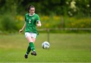 9 June 2021; Melissa O'Kane of Republic of Ireland during the Women's U19 International Friendly between Republic of Ireland and Northern Ireland at AUL Complex in Dublin. Photo by Piaras Ó Mídheach/Sportsfile