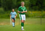 9 June 2021; Jenna Slattery of Republic of Ireland during the Women's U19 International Friendly between Republic of Ireland and Northern Ireland at AUL Complex in Dublin. Photo by Piaras Ó Mídheach/Sportsfile