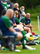 9 June 2021; Republic of Ireland head coach Dave Connell before the Women's U19 International Friendly between Republic of Ireland and Northern Ireland at AUL Complex in Dublin. Photo by Piaras Ó Mídheach/Sportsfile