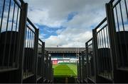 10 June 2021; A general view of the RDS Arena ahead of Leinster Rugby's Guinness PRO14 Rainbow Cup game against Dragons on Friday, 11 June. The game has been designated a test event by the Irish Government whereby 1,200 supporters will be allowed access to attend the match. Photo by Stephen McCarthy/Sportsfile