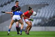 21 May 2021; Ciara O'Sullivan of Cork in action against Anna Rose Kennedy of Tipperary during the Lidl Ladies Football National League Division 1B Round 1 match between Cork and Tipperary at Páirc Uí Chaoimh in Cork. Photo by Piaras Ó Mídheach/Sportsfile