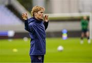 10 June 2021; Manager Vera Pauw during a Republic of Ireland women training session at Laugardalsvollur in Reykjavik, Iceland. Photo by Eythor Arnason/Sportsfile