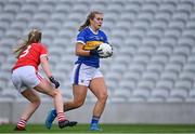 21 May 2021; Marie Creedon of Tipperary in action against Róisín Phelan of Cork during the Lidl Ladies Football National League Division 1B Round 1 match between Cork and Tipperary at Páirc Uí Chaoimh in Cork. Photo by Piaras Ó Mídheach/Sportsfile