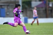 2 May 2021; Treaty United goalkeeper Michaela Mitchell during the SSE Airtricity Women's National League match between Treaty United and Peamount United at Jackman Park in Limerick. Photo by Piaras Ó Mídheach/Sportsfile