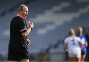 23 May 2021; Referee Ciarán Groome during the Lidl Ladies Football National League Division 3B Round 1 match between Laois and Kildare at MW Hire O'Moore Park in Portlaoise, Laois. Photo by Piaras Ó Mídheach/Sportsfile