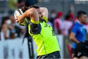 11 June 2021; Kevin O'Byrne of Munster during the warm up ahead of the Guinness PRO14 Rainbow Cup  match between Zebre and Munster at Stadio Lanfranchi in Parma, Italy. Photo by Roberto Bregani/Sportsfile