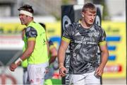 11 June 2021; Billy Holland and Gavin Coombes of Munster before the Guinness PRO14 Rainbow Cup match between Zebre and Munster at Stadio Lanfranchi in Parma, Italy. Photo by Roberto Bregani/Sportsfile
