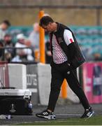 11 June 2021; Dundalk sporting director Jim Magilton reacts during the SSE Airtricity League Premier Division match between Dundalk and Waterford at Oriel Park in Dundalk, Louth. Photo by Piaras Ó Mídheach/Sportsfile