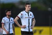 11 June 2021; Daniel Kelly of Dundalk leaves the pitch after his side's defeat in the SSE Airtricity League Premier Division match between Dundalk and Waterford at Oriel Park in Dundalk, Louth. Photo by Piaras Ó Mídheach/Sportsfile