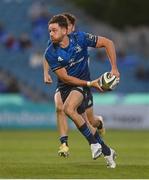 11 June 2021; Hugo Keenan of Leinster during the Guinness PRO14 match between Leinster and Dragons at RDS Arena in Dublin. The game is one of the first of a number of pilot sports events over the coming weeks which are implementing guidelines set out by the Irish government to allow for the safe return of spectators to sporting events. Photo by Ramsey Cardy/Sportsfile