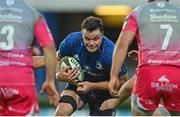 11 June 2021; James Ryan of Leinster during the Guinness PRO14 match between Leinster and Dragons at RDS Arena in Dublin. The game is one of the first of a number of pilot sports events over the coming weeks which are implementing guidelines set out by the Irish government to allow for the safe return of spectators to sporting events. Photo by Ramsey Cardy/Sportsfile