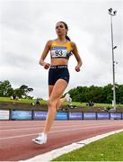 12 June 2021; Kate Nurse of UCD AC, Dublin, competing in the Senior Women's 800m during day one of the AAI Games & Combined Events Championships at Morton Stadium in Santry, Dublin. Photo by Sam Barnes/Sportsfile