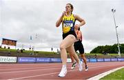 12 June 2021; Richael Browne of UCD AC, Dublin, competing in the Senior Women's 800m  during day one of the AAI Games & Combined Events Championships at Morton Stadium in Santry, Dublin. Photo by Sam Barnes/Sportsfile