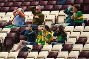 12 June 2021; Supporters react during the Lidl Ladies National Football League Division 1 semi-final match between Donegal and Cork at Tuam Stadium in Galway. Photo by Harry Murphy/Sportsfile