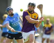 12 June 2021; Liam Og McGovern of Wexford in action against Conor Burke of Dublin during the Allianz Hurling League Division 1 Round 5 match between Wexford and Dublin at Chadwicks Wexford Park in Wexford. Photo by Matt Browne/Sportsfile