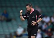 12 June 2021; Referee Séamus Mulvihil during the Lidl Ladies National Football League Division 1 semi-final match between Dublin and Mayo at LIT Gaelic Grounds in Limerick. Photo by Piaras Ó Mídheach/Sportsfile