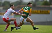 12 June 2021; David Clifford of Kerry in action against Ronan McNamee of Tyrone during the Allianz Football League Division 1 semi-final match between Kerry and Tyrone at Fitzgerald Stadium in Killarney, Kerry. Photo by Brendan Moran/Sportsfile