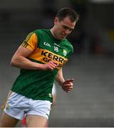 12 June 2021; Jack Barry of Kerry celebrates after scoring his side's sixth goal during the Allianz Football League Division 1 semi-final match between Kerry and Tyrone at Fitzgerald Stadium in Killarney, Kerry. Photo by Brendan Moran/Sportsfile