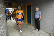 12 June 2021; Aron Shanagher of Clare prior to the Allianz Hurling League Division 1 Group B Round 5 match between Clare and Kilkenny at Cusack Park in Ennis, Clare. Photo by Ramsey Cardy/Sportsfile