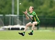 13 June 2021; Declan Finnegan of Carrickmacross makes a catch during the 2020 Men’s Senior Rounders Final match between Carrickmacross and Glynn Barntown at the GAA centre of Excellence in Abbotstown, Dublin. Photo by Harry Murphy/Sportsfile