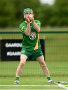 13 June 2021; Colm Kiernan of Carrickmacross catches during the 2020 Men’s Senior Rounders Final match between Carrickmacross and Glynn Barntown at the GAA centre of Excellence in Abbotstown, Dublin. Photo by Harry Murphy/Sportsfile