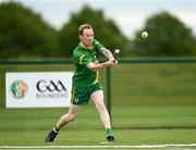 13 June 2021; Declan Finnegan of Carrickmacross during the 2020 Men’s Senior Rounders Final match between Carrickmacross and Glynn Barntown at the GAA centre of Excellence in Abbotstown, Dublin. Photo by Harry Murphy/Sportsfile