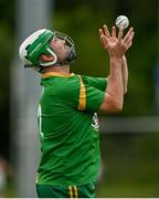 13 June 2021; Barry Lambe of Carrickmacross makes a catch during the 2020 Men’s Senior Rounders Final match between Carrickmacross and Glynn Barntown at the GAA centre of Excellence in Abbotstown, Dublin. Photo by Harry Murphy/Sportsfile