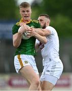 13 June 2021; Mathew Costello of Meath in action against Neil Flynn of Kildare during the Allianz Football League Division 2 semi-final match between Kildare and Meath at St Conleth's Park in Newbridge, Kildare. Photo by Piaras Ó Mídheach/Sportsfile