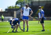 13 June 2021; Austin Gleeson of Waterford receives medical attention during the Allianz Hurling League Division 1 Group A Round 5 match between Waterford and Tipperary at Walsh Park in Waterford. Photo by Stephen McCarthy/Sportsfile