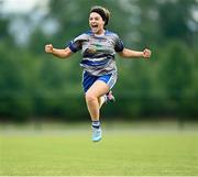 13 June 2021; Grainne Gavin of Breaffy celebrates after the Ladies Senior Rounders Final 2020 match between Breaffy and Glynn Barntown at GAA centre of Excellence, National Sports Campus in Abbotstown, Dublin. Photo by Harry Murphy/Sportsfile