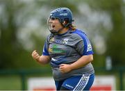 13 June 2021; Michell Hopkins of Breaffy celebrates during the Ladies Senior Rounders Final 2020 match between Breaffy and Glynn Barntown at GAA centre of Excellence, National Sports Campus in Abbotstown, Dublin. Photo by Harry Murphy/Sportsfile