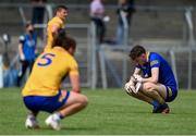 13 June 2021; Clare players Cian O'Dea, left, and Stephen Ryan after the Allianz Football League Division 2 semi-final match between Clare and Mayo at Cusack Park in Ennis, Clare. Photo by Brendan Moran/Sportsfile