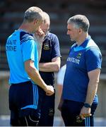 13 June 2021; Tipperary manager Liam Sheedy, right, with selectors Tommy Dunne, left, and Eamon O'Shea following the Allianz Hurling League Division 1 Group A Round 5 match between Waterford and Tipperary at Walsh Park in Waterford. Photo by Stephen McCarthy/Sportsfile