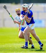 13 June 2021; Seamus Kennedy of Tipperary in action against Jack Prendergast of Waterford during the Allianz Hurling League Division 1 Group A Round 5 match between Waterford and Tipperary at Walsh Park in Waterford. Photo by Stephen McCarthy/Sportsfile