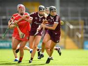 13 June 2021; Niamh McGrath of Galway in action during the Littlewoods Ireland National Camogie League Division 1 Semi-Final match between Cork and Galway at Nowlan Park in Kilkenny. Photo by Matt Browne/Sportsfile