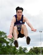 13 June 2021; Eoin Keenan of Emo/Rath AC competing in the Senior Men's Long Jump during day two of the AAI Games & Combined Events Championships at Morton Stadium in Santry, Dublin. Photo by Sam Barnes/Sportsfile