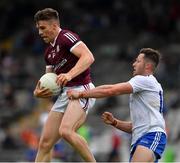 13 June 2021; Shane Walsh of Galway in action against Dessie Ward of Monaghan during the Allianz Football League Division 1 Relegation play-off match between Monaghan and Galway at St. Tiernach’s Park in Clones, Monaghan. Photo by Ray McManus/Sportsfile