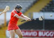 13 June 2021; Amy O'Connor of Cork scores the first goal against Galway during the Littlewoods Ireland National Camogie League Division 1 Semi-Final match between Cork and Galway at Nowlan Park in Kilkenny.  Photo by Matt Browne/Sportsfile