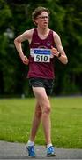 12 June 2021; Matthew Glennon of Mullingar Harriers AC competing in the 10km walk during the Irish Life Health National 20k Walks Championships at St Jarlath’s College in Tuam, Galway. Photo by Seb Daly/Sportsfile