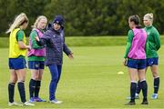 13 June 2021; Manager Vera Pauw during a Republic of Ireland training session at Laugardalsvollur in Reykjavik, Iceland. Photo by Eythor Arnason/Sportsfile