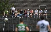13 June 2021; Spectators look on from outside the ground during the Allianz Football League Division 2 semi-final match between Kildare and Meath at St Conleth's Park in Newbridge, Kildare. Photo by Piaras Ó Mídheach/Sportsfile