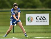 13 June 2021; Grainne Gavin of Breaffy bats during the Ladies Senior Rounders Final 2020 match between Breaffy and Glynn Barntown at GAA centre of Excellence, National Sports Campus in Abbotstown, Dublin. Photo by Harry Murphy/Sportsfile