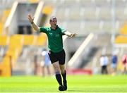 13 June 2021; Referee Paud O'Dwyer during the Allianz Hurling League Division 1 Group A Round 5 match between Cork and Galway at Páirc Ui Chaoimh in Cork. Photo by Eóin Noonan/Sportsfile
