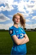 31 May 2021; Chloe McCarthy of DLR Waves at the EA Sports Underage League Launch at the FAI National Training Centre in Abbotstown, Dublin. Photo by Harry Murphy/Sportsfile