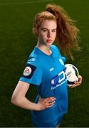 31 May 2021; Chloe McCarthy of DLR Waves at the EA Sports Underage League Launch at the FAI National Training Centre in Abbotstown, Dublin. Photo by Harry Murphy/Sportsfile