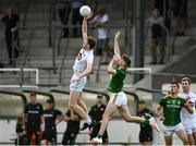 13 June 2021; Aaron Masterson of Kildare in action against Cathal Hickey of Meath during the Allianz Football League Division 2 semi-final match between Kildare and Meath at St Conleth's Park in Newbridge, Kildare. Photo by Piaras Ó Mídheach/Sportsfile