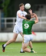13 June 2021; Aaron Masterson of Kildare in action against Pádraic Harnan of Meath during the Allianz Football League Division 2 semi-final match between Kildare and Meath at St Conleth's Park in Newbridge, Kildare. Photo by Piaras Ó Mídheach/Sportsfile